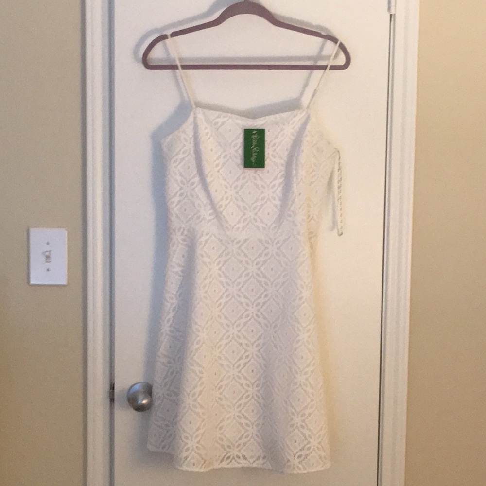 White Lilly Pulitzer sun dress. Size L